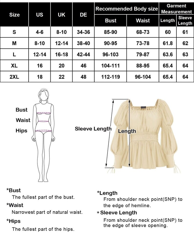 Renaissance blouse, Ren faire blouse, medievalblosue,cottagecore blosue,milkmaid blouse