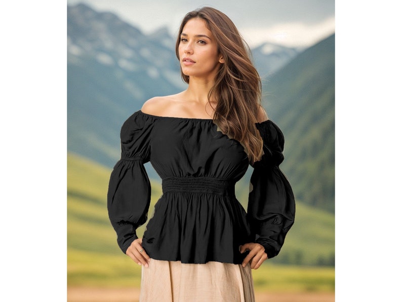 Renaissance blouse, Ren faire blouse, medievalblosue,cottagecore blosue,milkmaid blouse