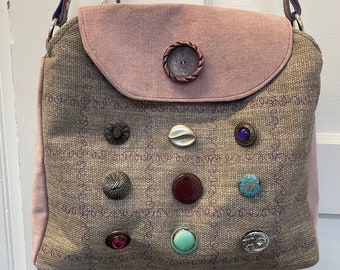 Unique Button Bag