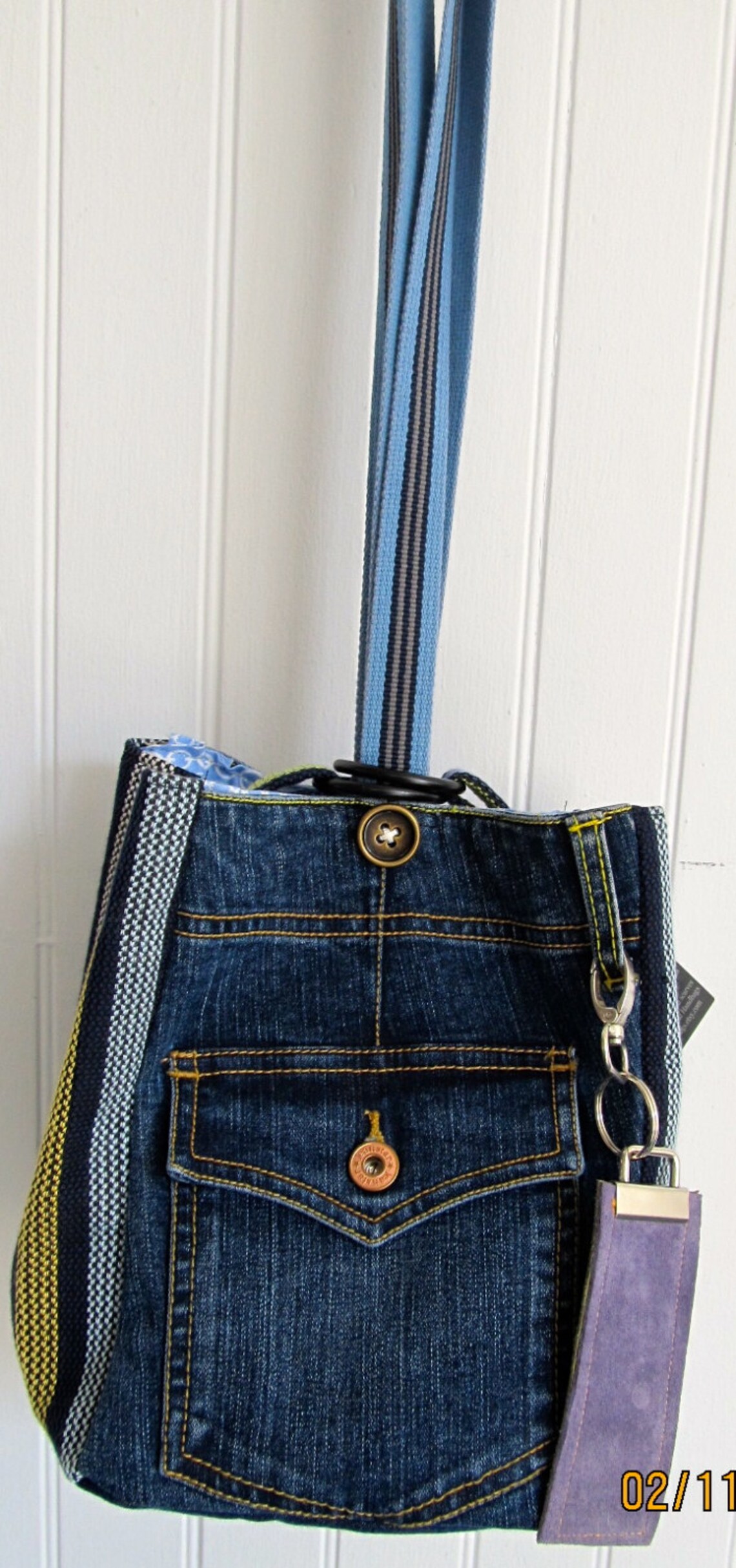 Upcycled Jeans Pouch CLEARANCE Etsy