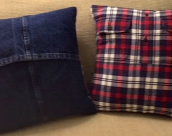 Memory Pillow from Clothing