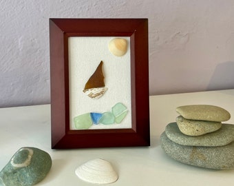 Sea Glass Sailboat