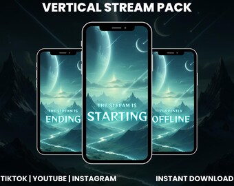 Blue Mountain Stream Twitch Overlay Pack |