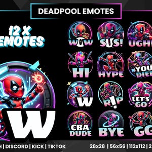 Emotes | Twitch Emotes | Animated Emotes | Accessories |  Sub Icons | Digital Emotes | Discord Emotes | Kick Emotes| Discord | Kick|
