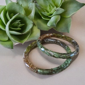 Sacred Medicine Bracelet/Bangle contains Sage cedar Sweetgrass & Tobacco made with Resin