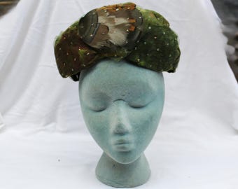 Vintage 1960s Christian Dior Chapeaux Paris New York Black  display picture 1