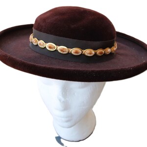 Riviera Velour Hat - Etsy display picture 1