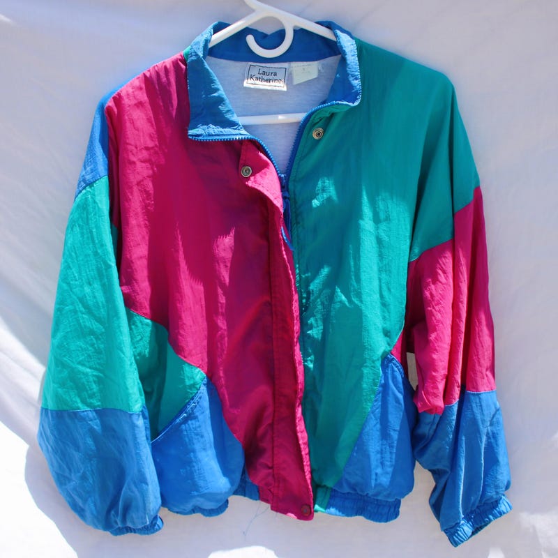 80s Windbreaker Jacket, Unisex main image 1