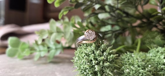 10k Diamond Cluster Ring