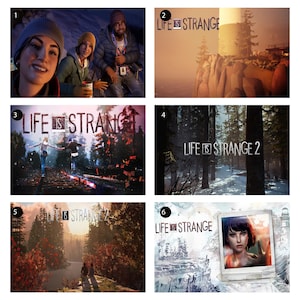 Póster del videojuego Life Is Strange, impresiones artísticas 2015-2024, pósteres en lienzo, decoraciones para el hogar, arte mural, decoración del hogar, regalos navideños.