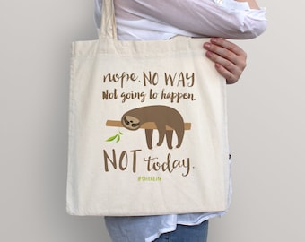 sloth book bags