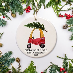 Baby S First Christmas Ornament Personalized Baby S Etsy