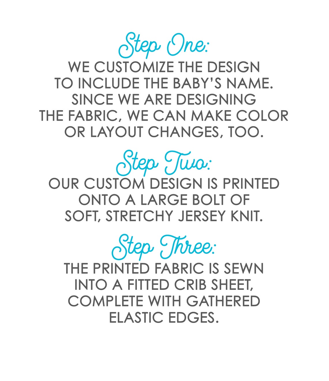 Personalized Fitted Crib Sheet Knit Jersey Custom Printed Etsy