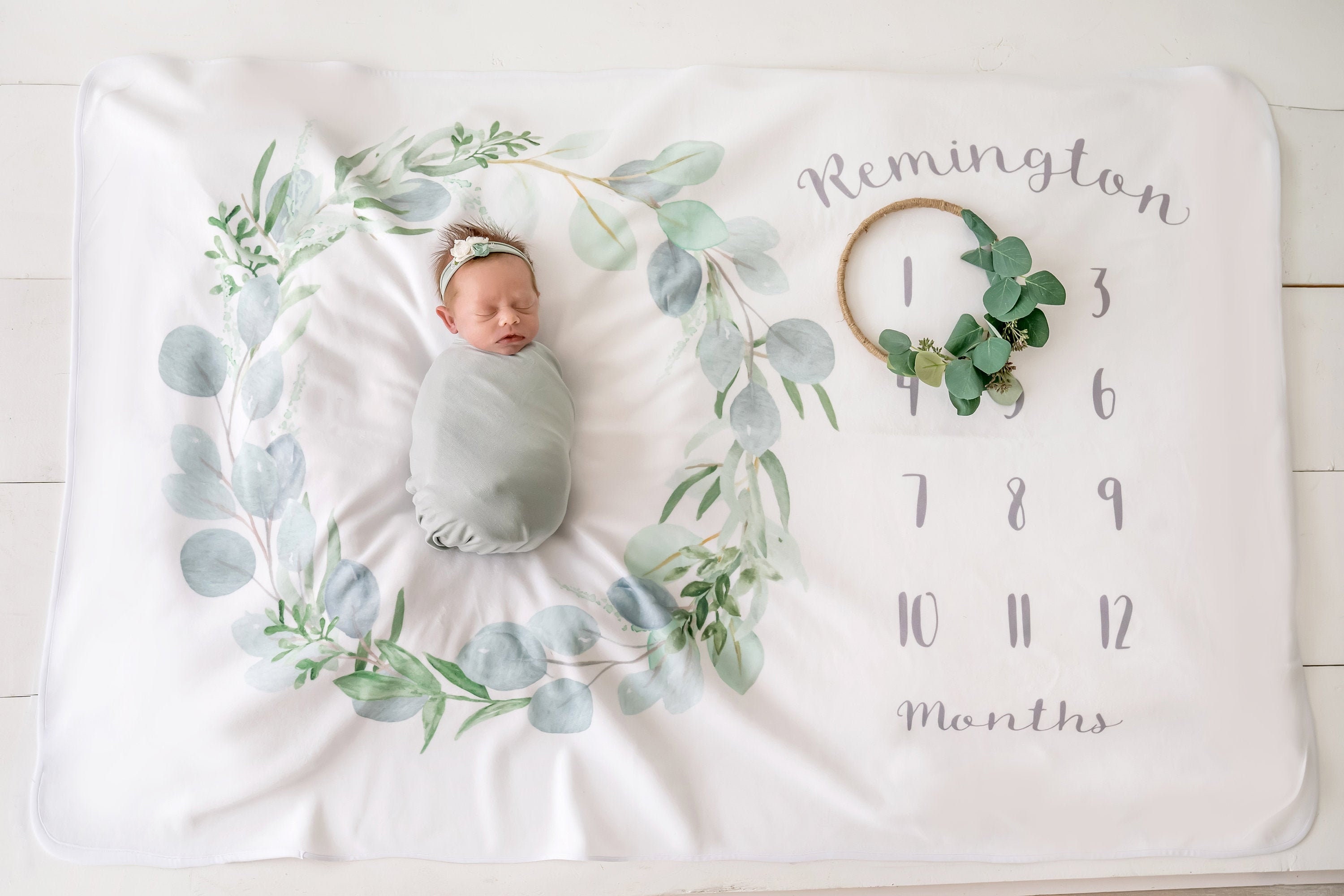 Milestone blanket 2025 for baby