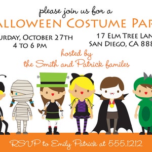 Costume Invitations Swanky Press Halloween Party - Etsy