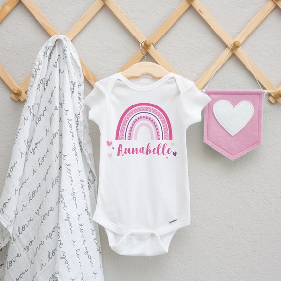 gerber rainbow onesie