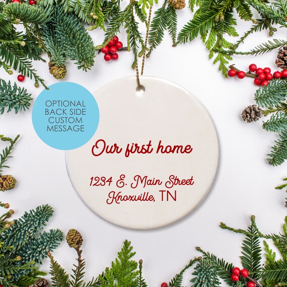Tennessee Christmas Ornament New House Ut Graduate First Etsy