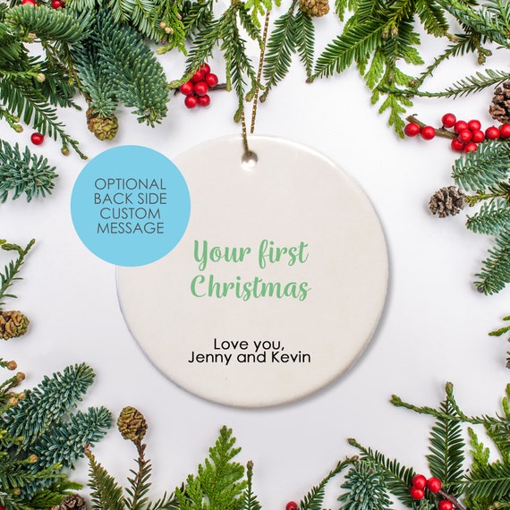 Jenny Christmas 2022 Personalized Snow Globe Inspired Christmas Ornament Baby Girl | Etsy Denmark