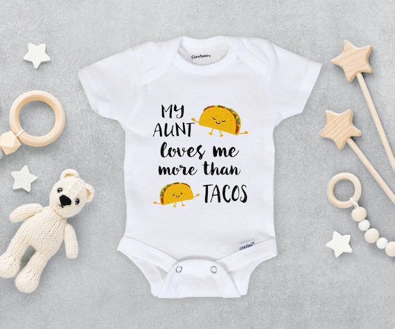 taco baby onesie