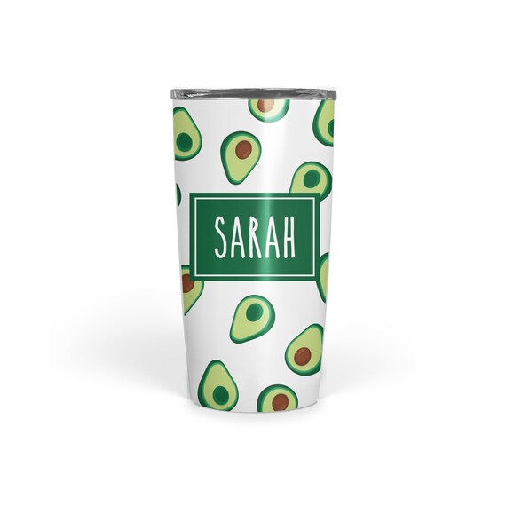 Three Avocados Tumbler - Olive Green