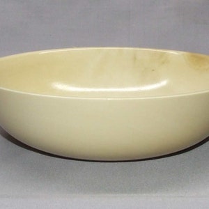 104254  Small Holly wooden bowl, hand turned, food safe, 6 inches diameter