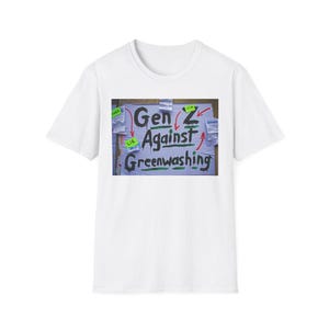 Activist T-Shirt, Climate Change Tee, Sustainable Fashion Top, Environmental Advocate Shirt, Youth Protester Clothing