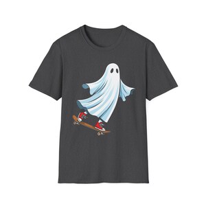 Skater Ghost Unisex T Shirt