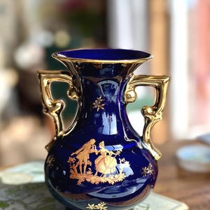 Limoges Castel Vase - Etsy