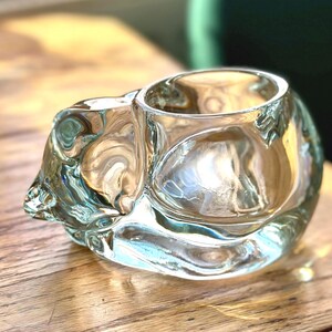 Indiana Glass Kitten on Nest - Etsy