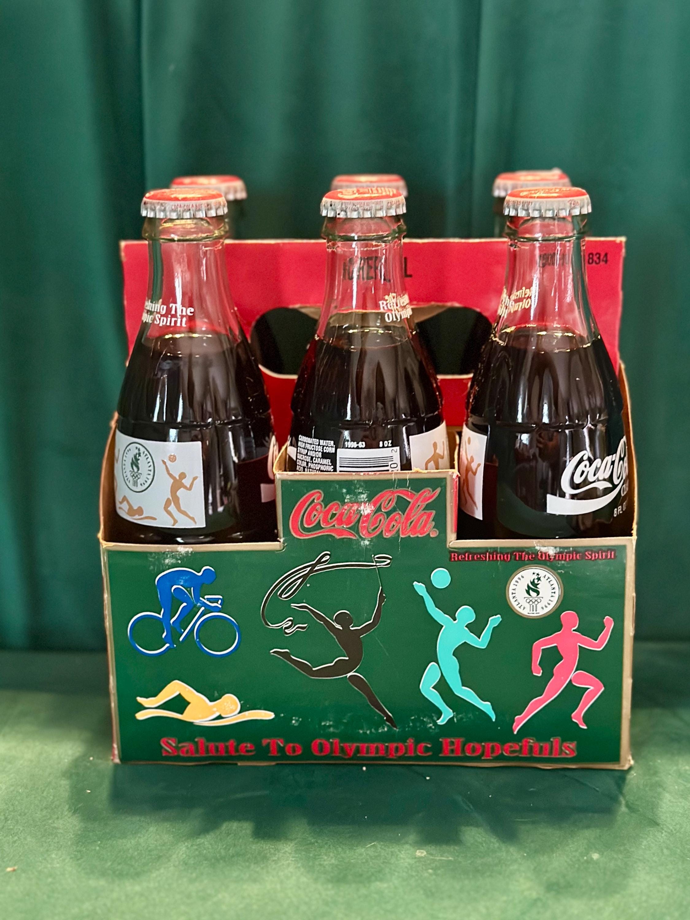 Vintage 1996 Atlanta Olympics Coca-cola Six-pack, Salute to