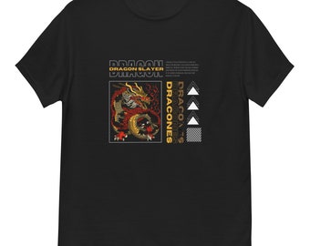 Dragon mythology streetwear T-shirt