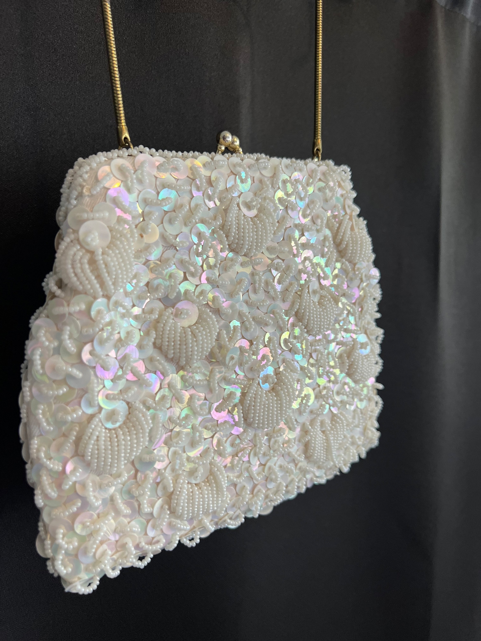 Vintage Tiny Beaded Purse
