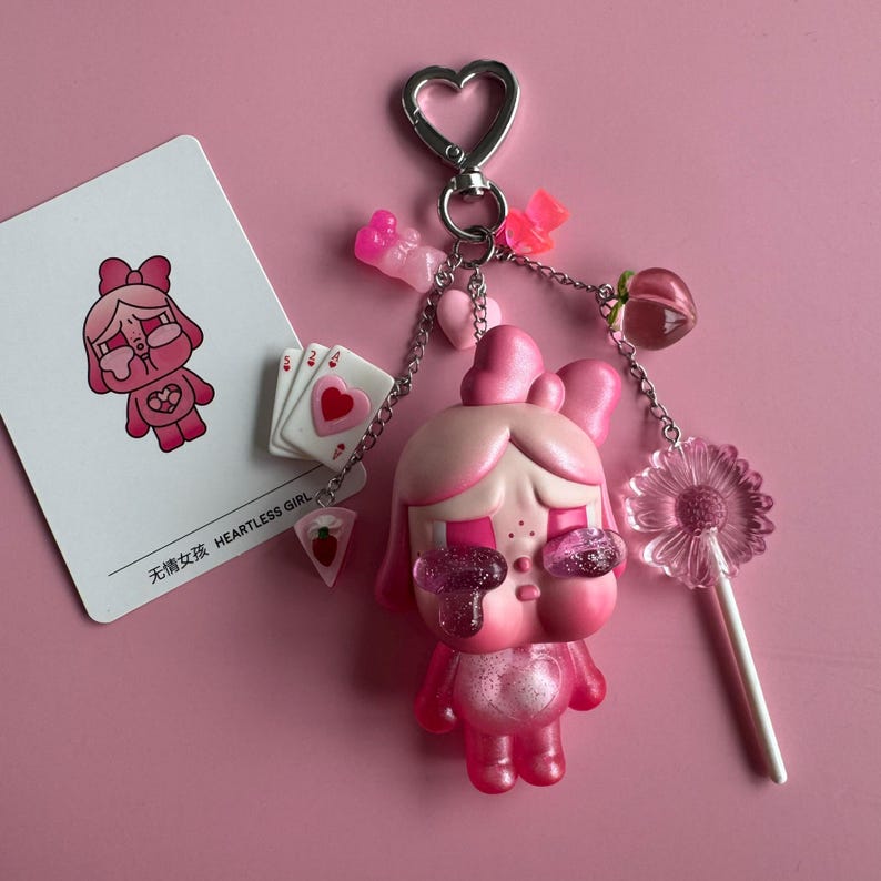 Genuine POP MART CRYBABY Crying Again - Heartless Girl - Handmade ...