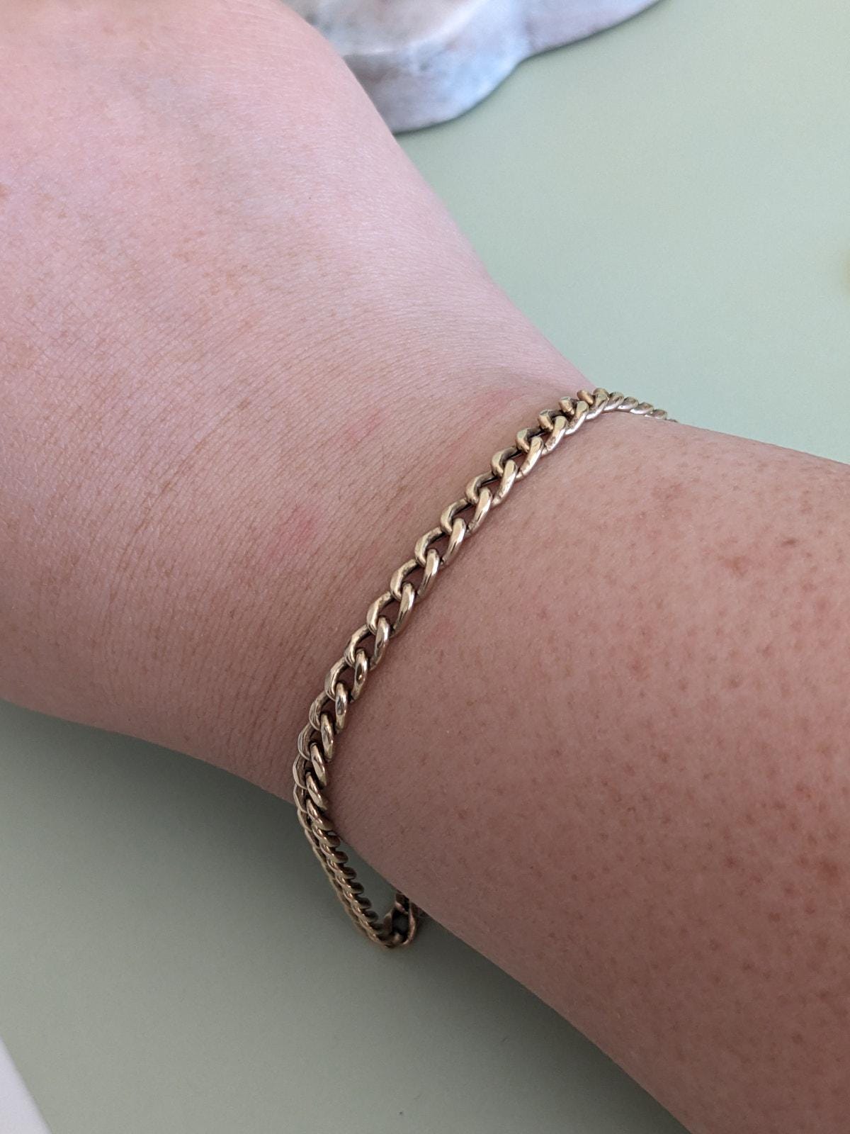 14k Aurafin Bracelet - Etsy