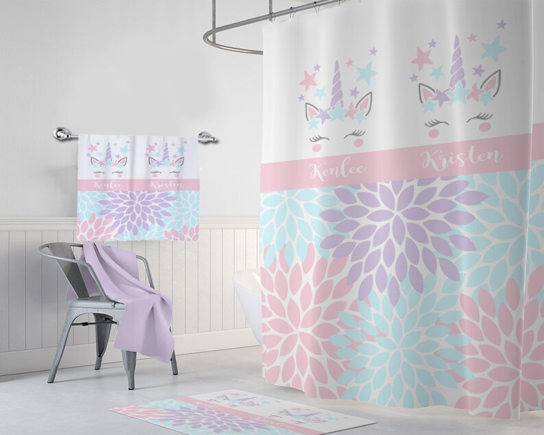 Unicorn Bathroom Set Home Sweet Home Modern Livingroom