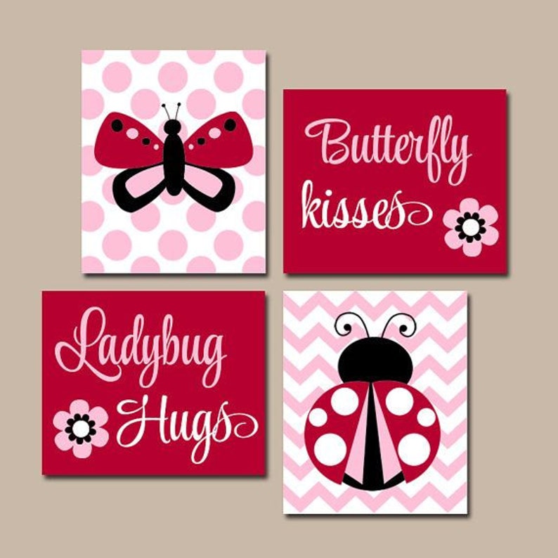 Butterfly Kiss Canvas Wall Art