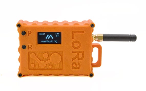 Zaino Batteria 18650 E Custodia Per Heltec LoRa V3 - Meshtastic DESKTOP UK