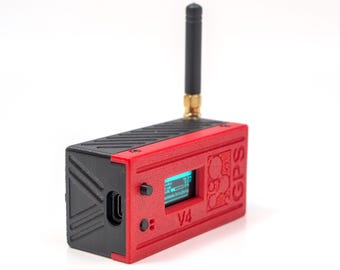 Estuche Heltec V4 SOLO compatible con batería de 3000 mAh y GPS para Meshtastic o Meshcore