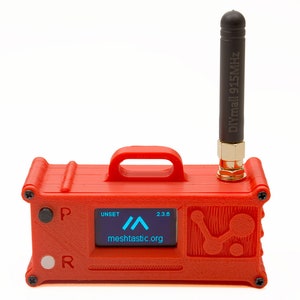 Heltec V3 Compact Cases for Meshtastic / LoRa - Vertical Antenna Style.