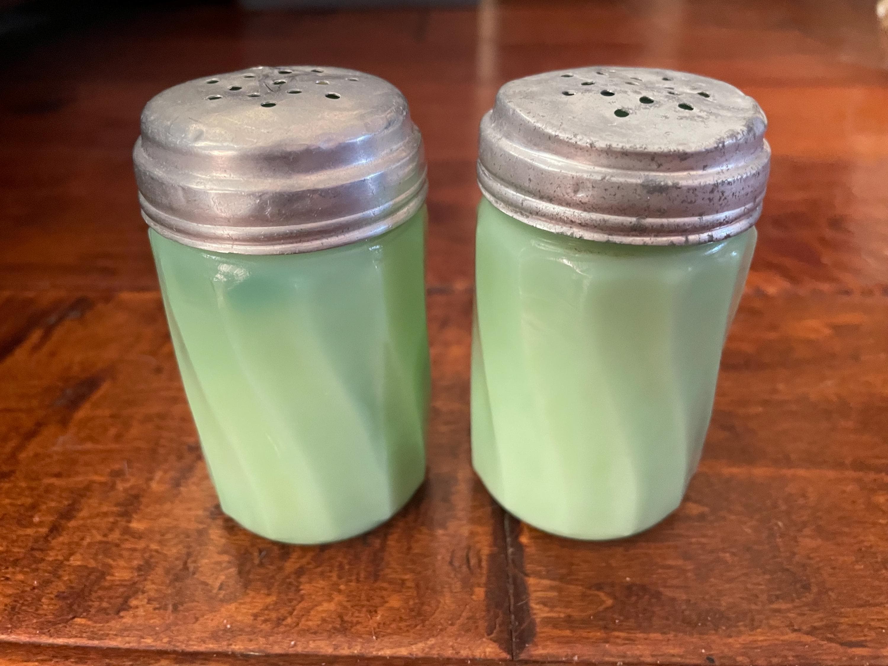 Fire King Salt and Pepper - Etsy