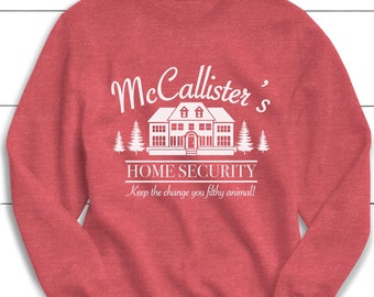 Sudadera navideña de Home Alone: Quédate con el cambio, suéter gráfico de la película