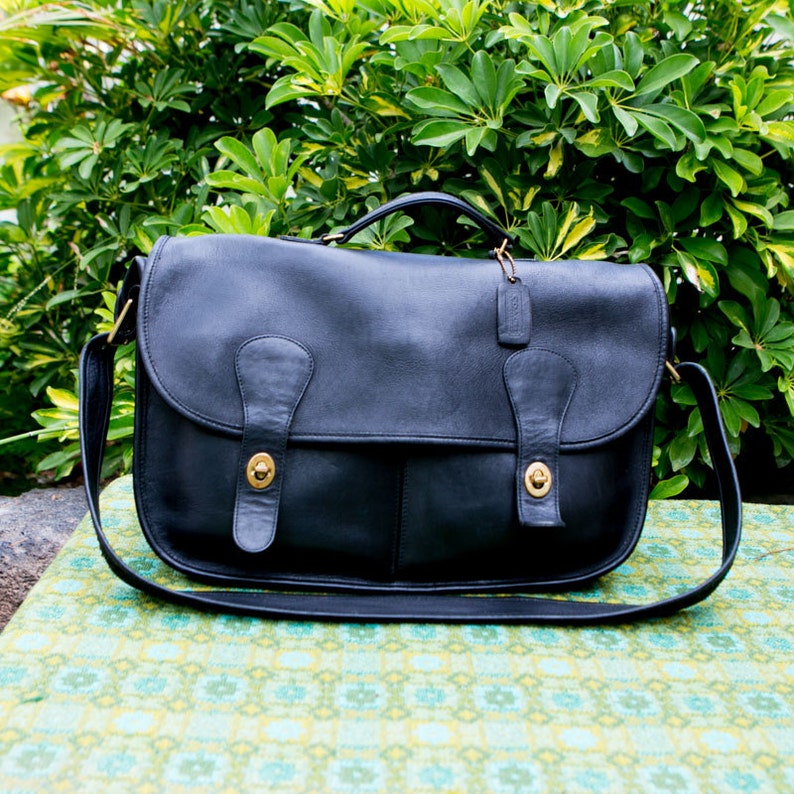 vintage coach briefcase satchel