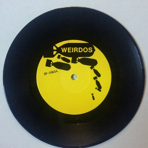 Vintage Vinyl The Weirdos We Got The Neutron Bomb shops 45 Single Dangerhouse Mint