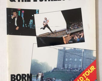 ブルース・スプリングスティーン サテン バックステージパス: レアな