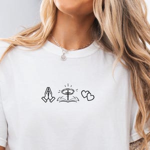 Love Like Jesus Comfort Colors Shirt, Inspirational Shirt, Faith Shirt, Christian Shirt, Religious  Mom Tee, Bible Verse, Shirt for Women