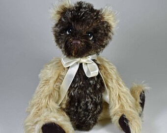 Nick – Artist Teddy Bear, Handmade, Stuffed Animal, Toy, OOAK, Mohair, Jointed, Custom Teddys