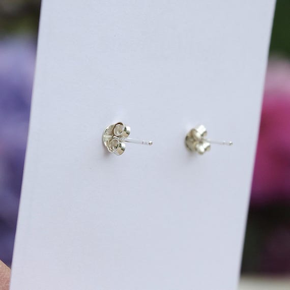 Sterling Silver Howling Wolf Stud Earrings: Animal Lover Jewelry