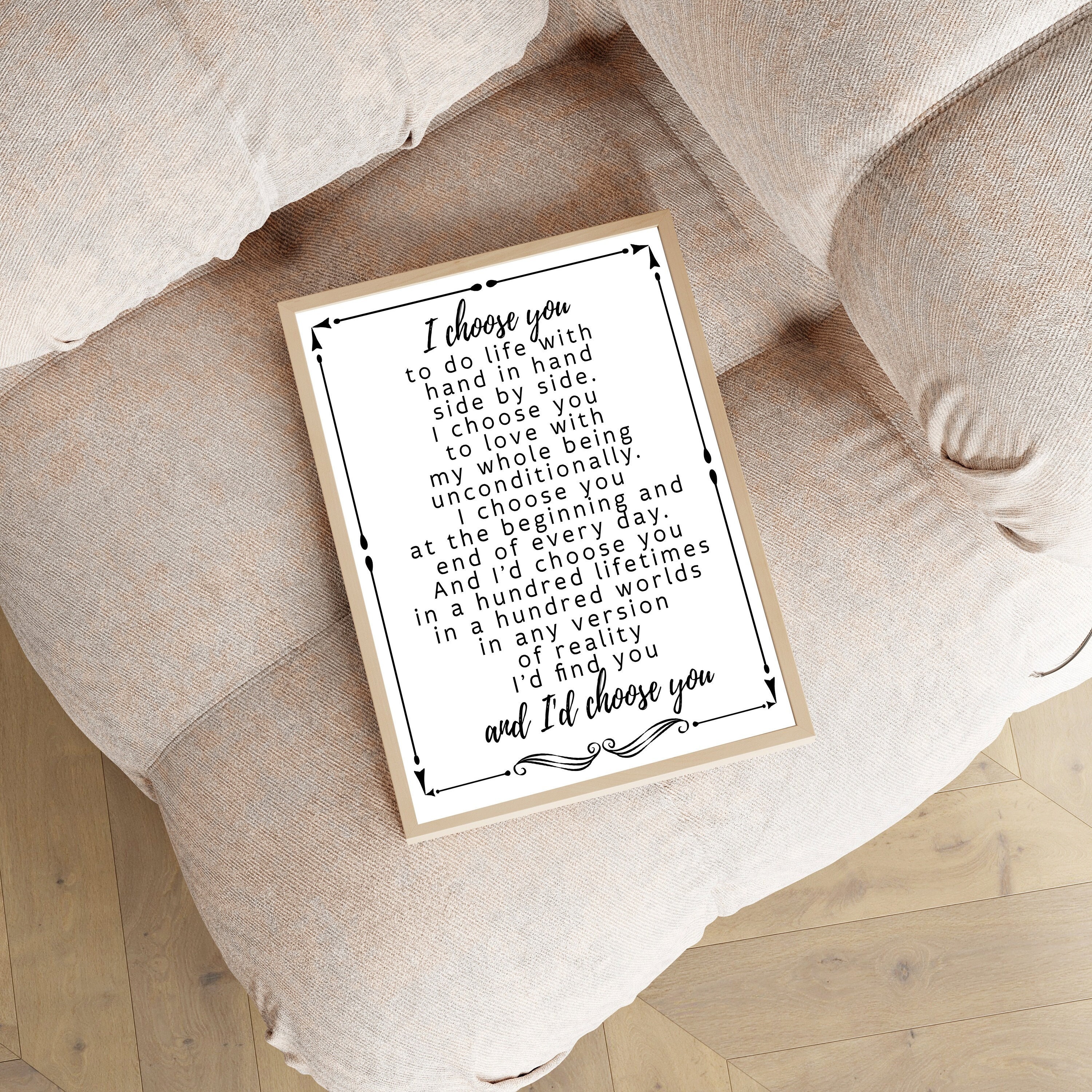 Romantic Wall Art Print - 