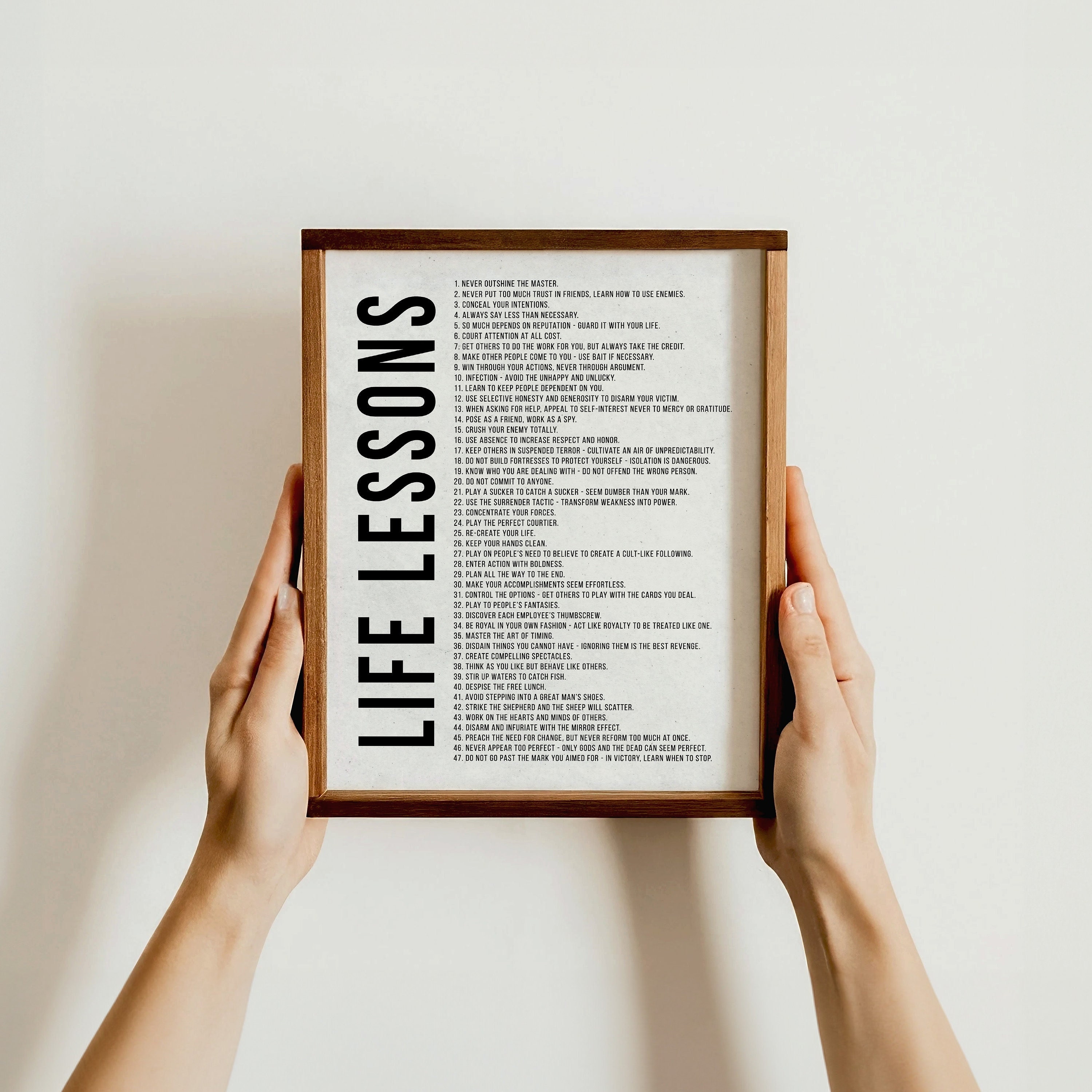 Life Lesson Image Lessons Learned In Life Wall Photos