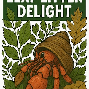 Organic Leaf Litter Delight - pokarm dla pustelników